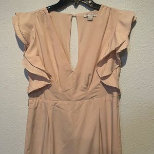 Fav luv Fashion Light Pink Jumpsuit L